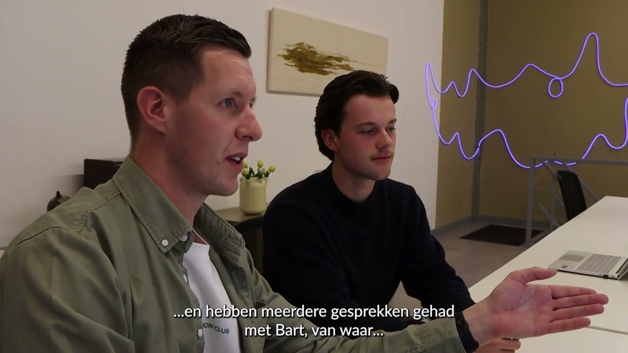 Bedrijfskunde studenten helpen Studio Beekman